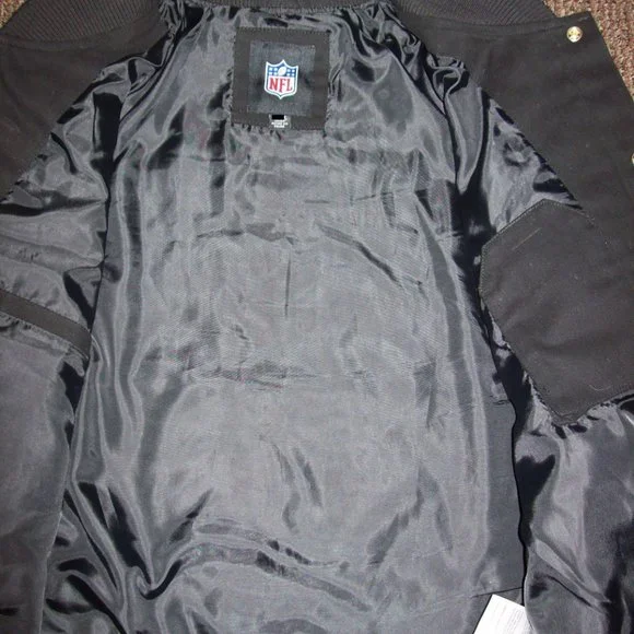PITTSBURGH STEELERS 6 TIME SUPERBOWL ULTIMATE CHAMPIONSHIP JACKETSMALLMEDIUM